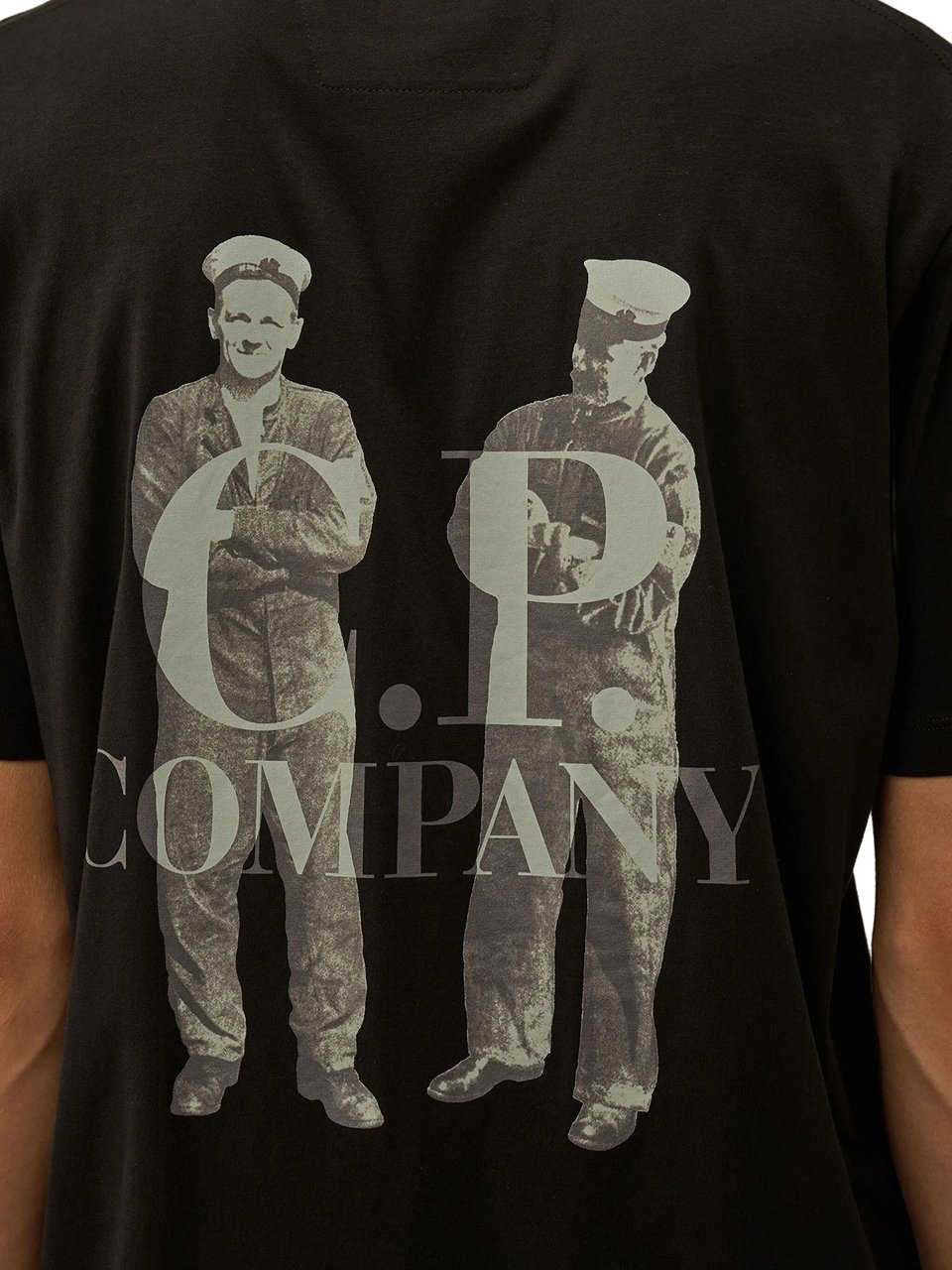 CP Company T-Shirts And Polos Black Zwart