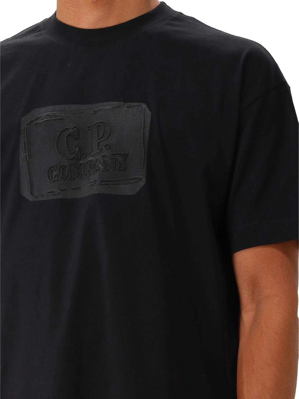 CP Company C.P. Company T-shirt Zwart Zwart