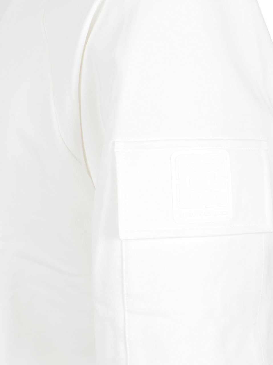 CP Company Relaxed Fit White T Wit