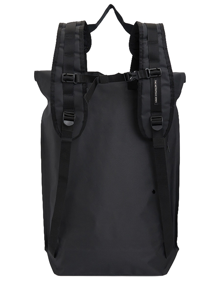 CP Company Roll-Top Buckle Polyamide Backpack Zwart
