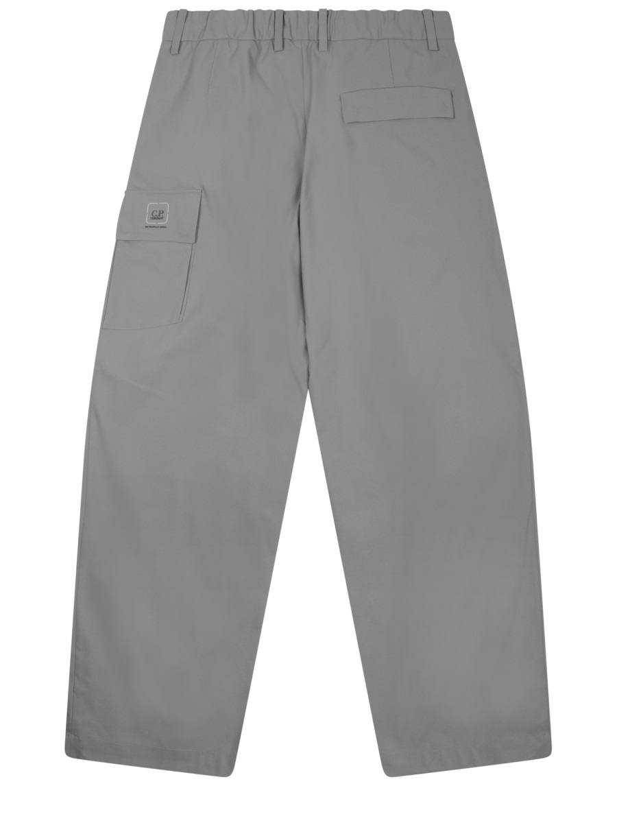 CP Company Metropolis Polyester Wide-Leg Cargo Pants Grijs