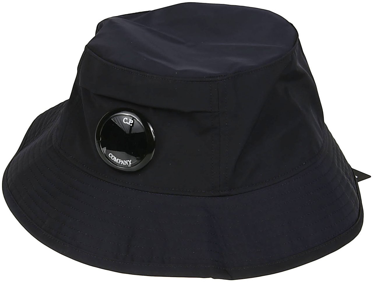 CP Company Chrome-r Lens Bucket Hat Blue Blauw