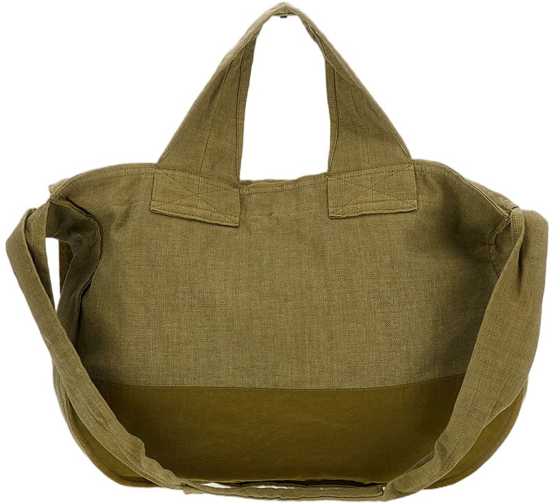 CP Company Green Raffia Shopping Bag Groen