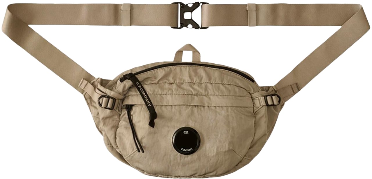 CP Company Heren Waist Lens Bag Grijs/Beige Grijs