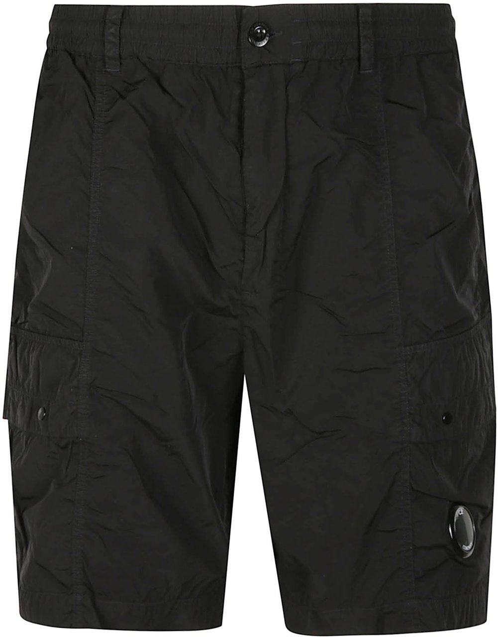 CP Company Chrome-r Cargo Bermuda Black Zwart