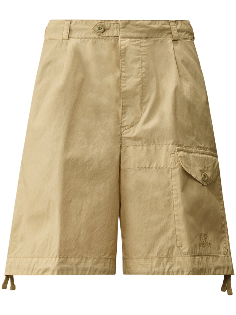 CP Company Relaxed Fit Cargo Shorts with Adjustable Tabs Neutraal