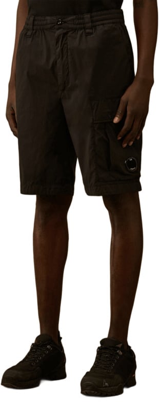 CP Company C.p. Company Pantaloncini Nero Zwart