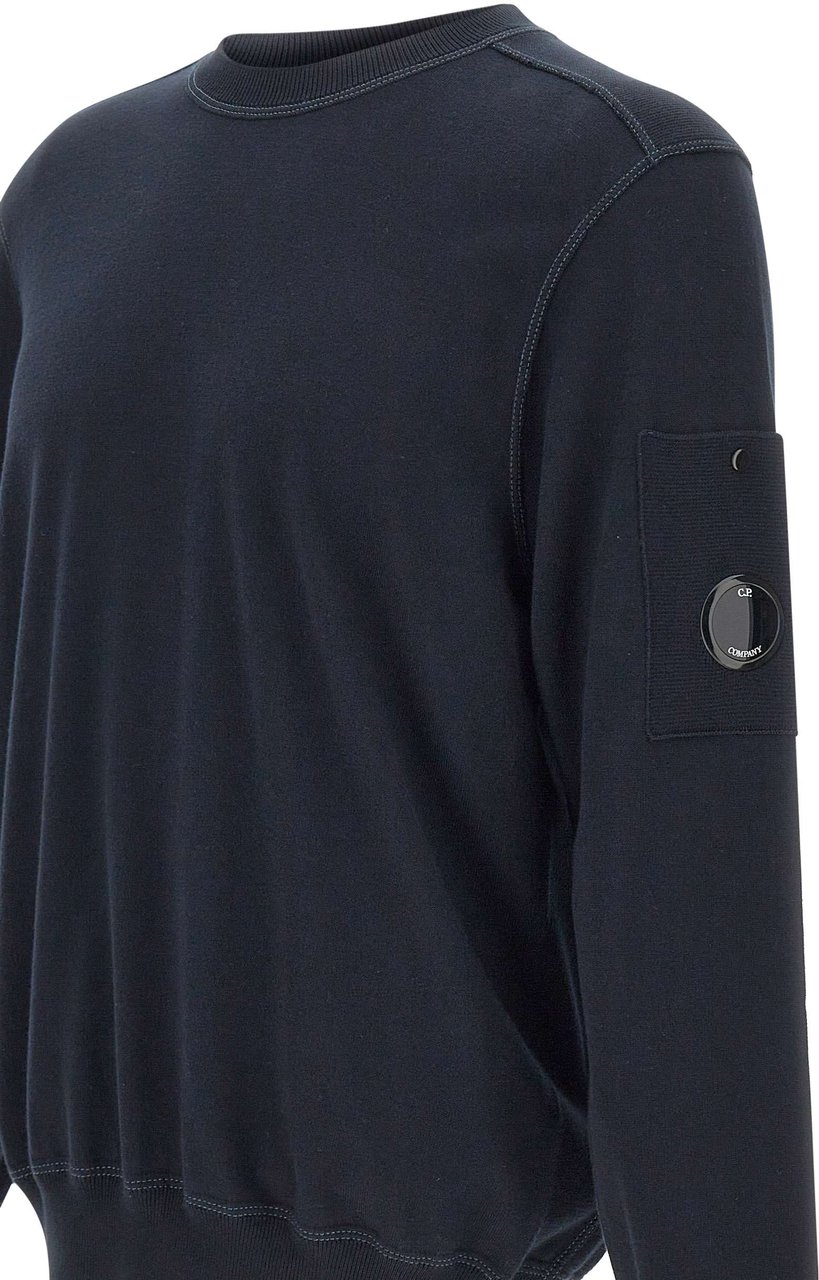 CP Company Sweaters Blue Navy
