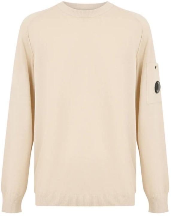CP Company Sweaters Crema Wit