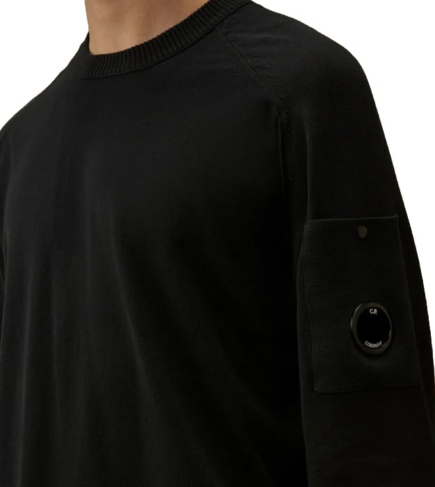 CP Company Sweaters Blue Zwart