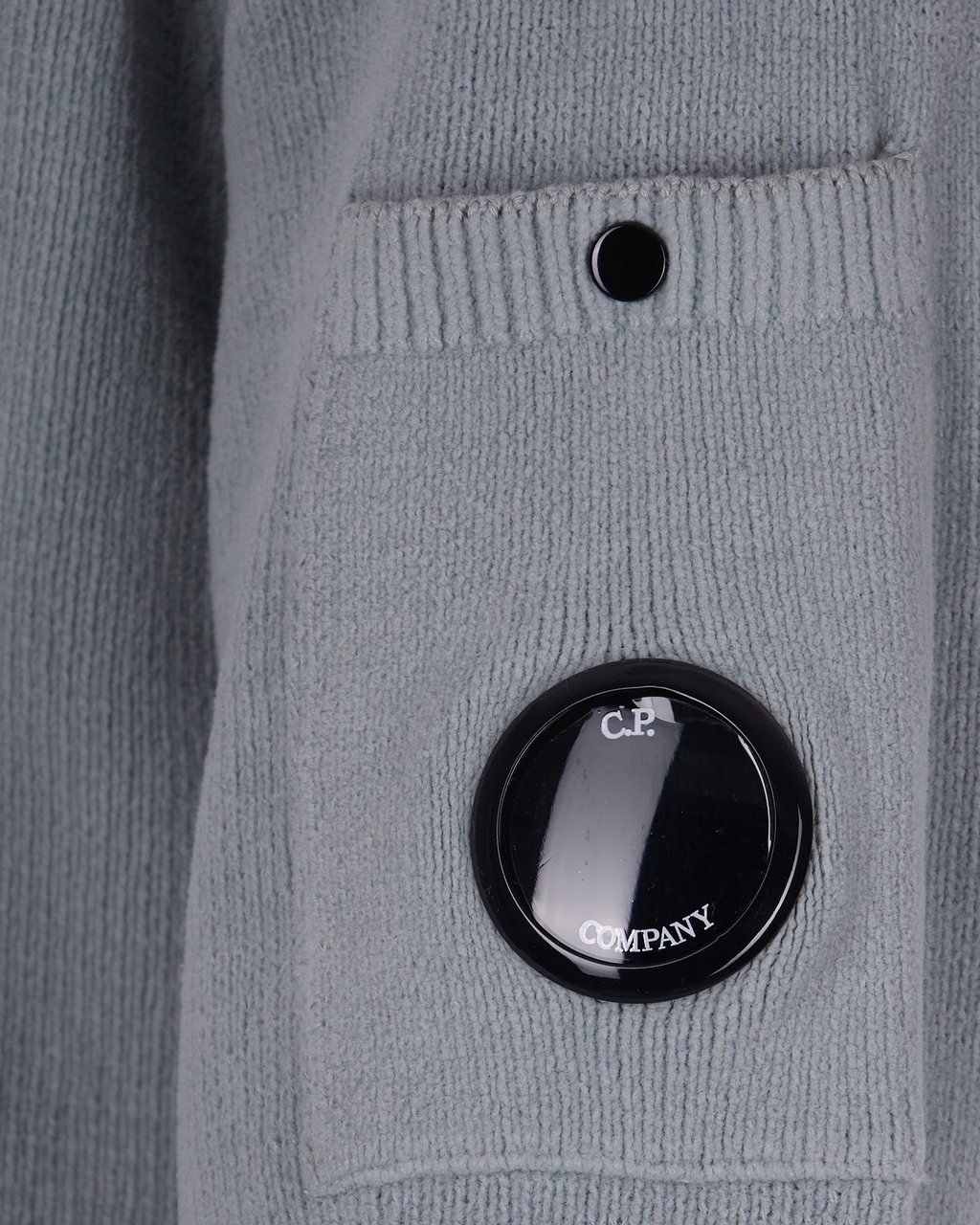 CP Company Sweaters Silver Blue Zilver