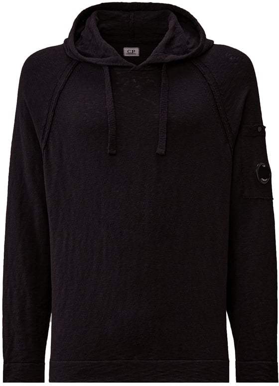 CP Company Sweaters Total Eclipse Zwart