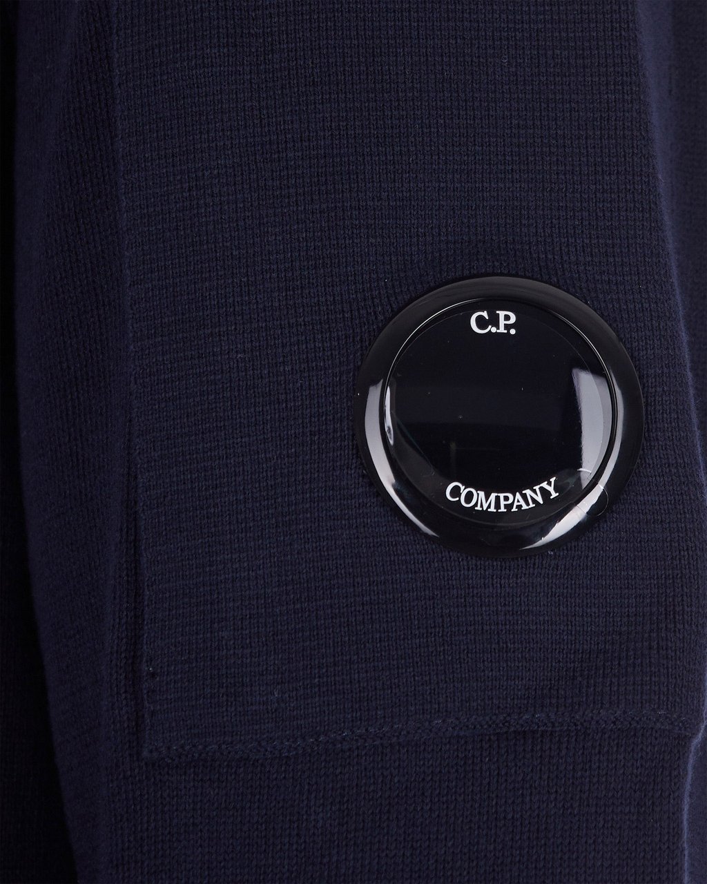 CP Company Sweaters Total Eclipse Zwart