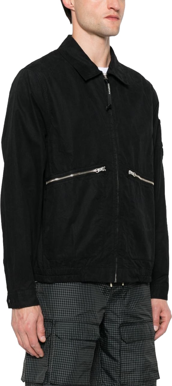 CP Company Coats Black Zwart
