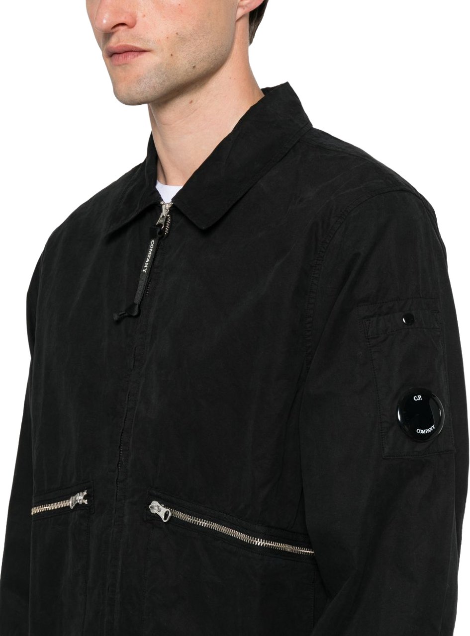 CP Company Coats Black Zwart