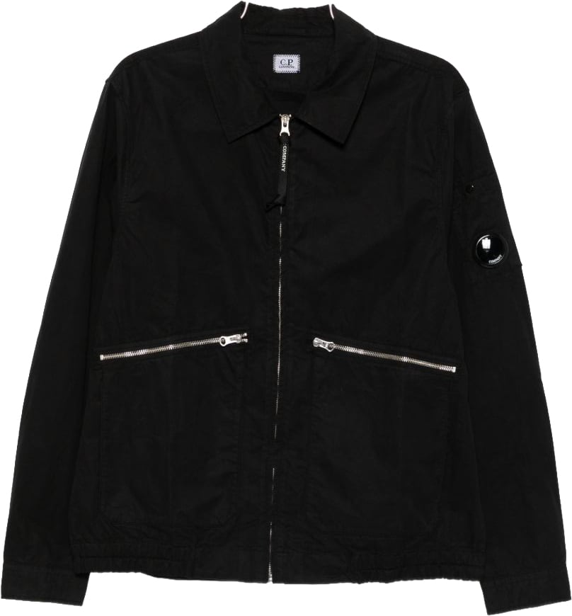 CP Company Coats Black Zwart