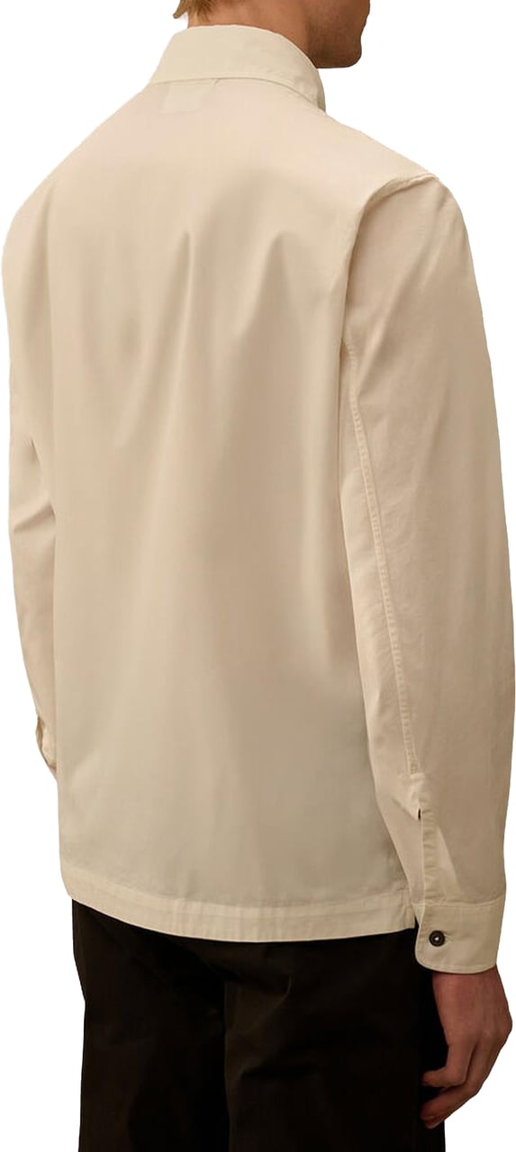 CP Company Heren Overshirt - Overshirt Wit