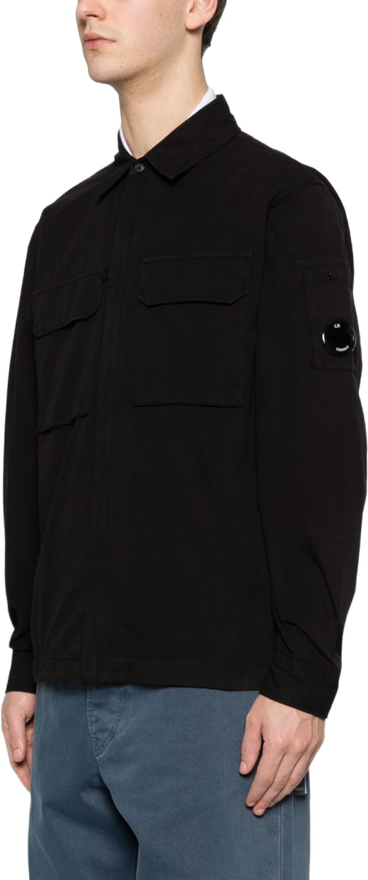 CP Company Coats Black Zwart