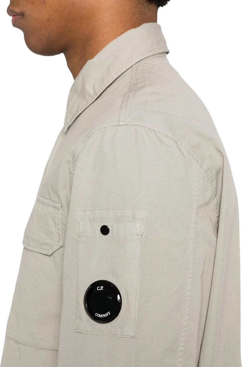 CP Company Heren Overshirt - Overshirt Grijs