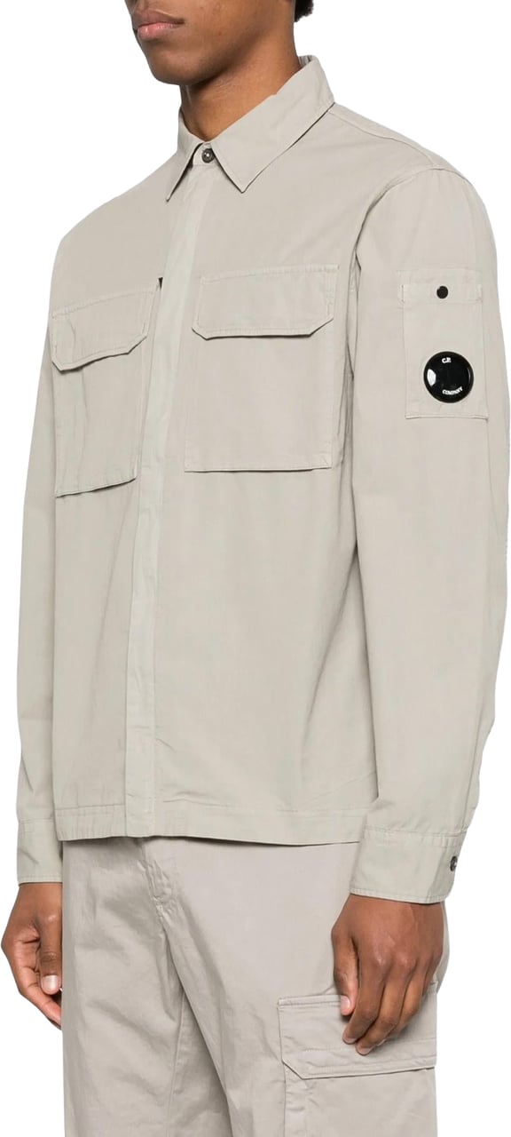 CP Company Heren Overshirt - Overshirt Grijs