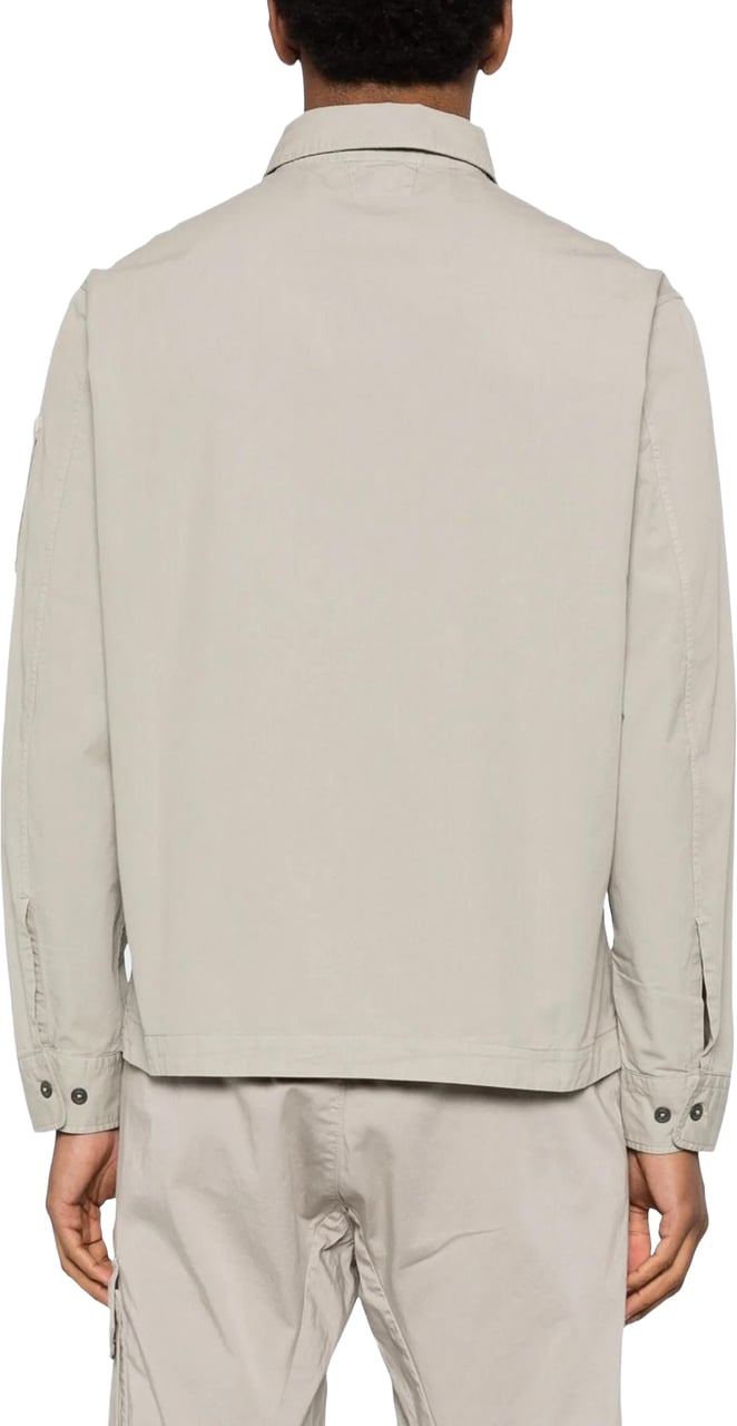 CP Company Heren Overshirt - Overshirt Grijs