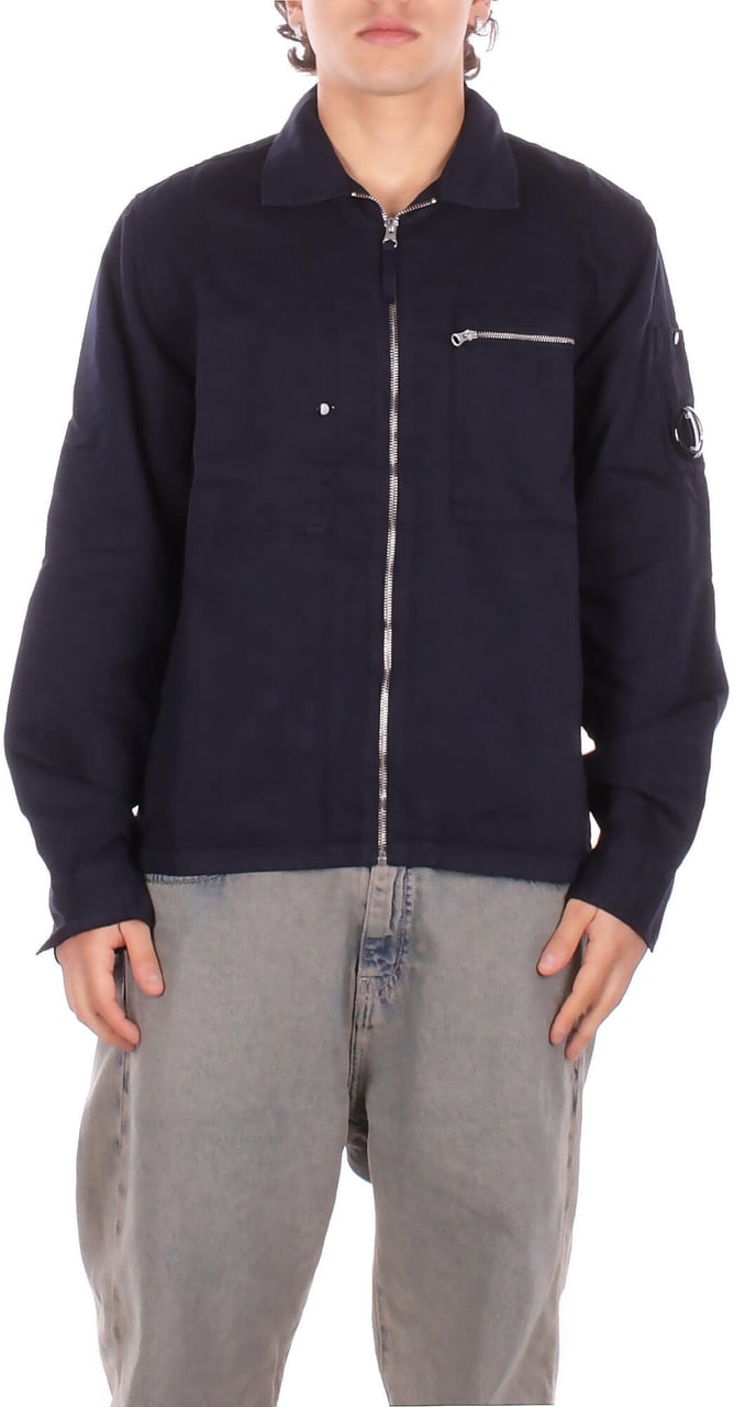 CP Company Coats Total Eclipse Navy