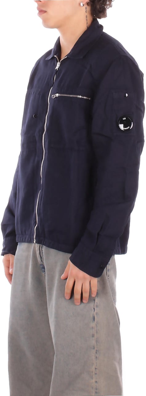 CP Company Coats Total Eclipse Navy