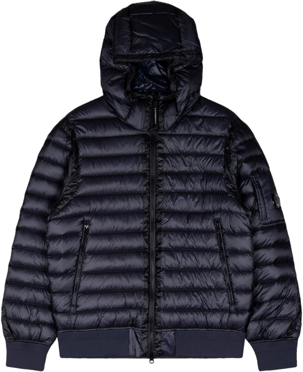 CP Company Hooded Lens Jacket Blauw
