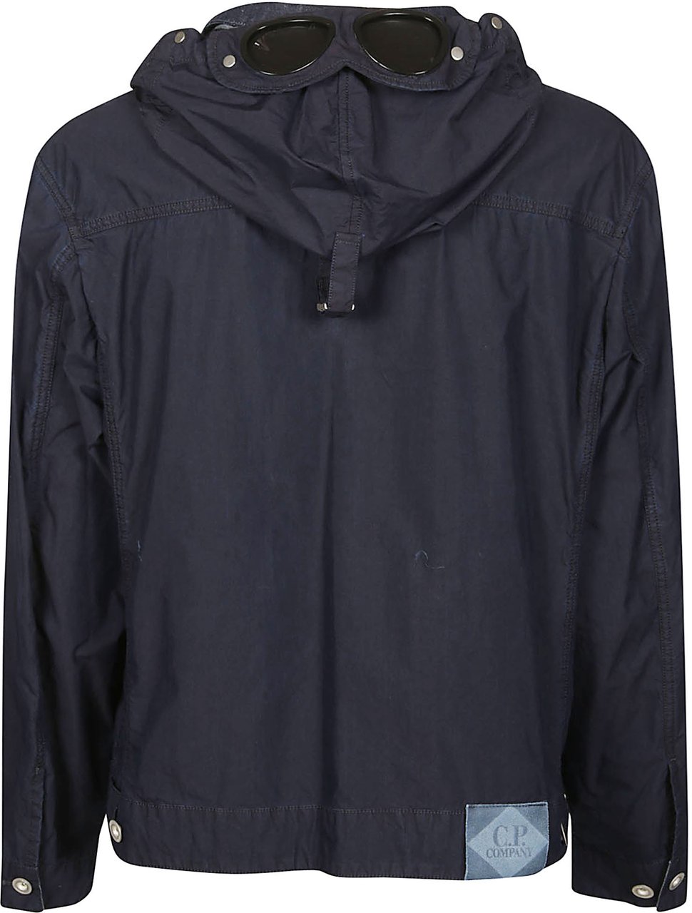CP Company Medium Goggle Jacket Blue Blauw