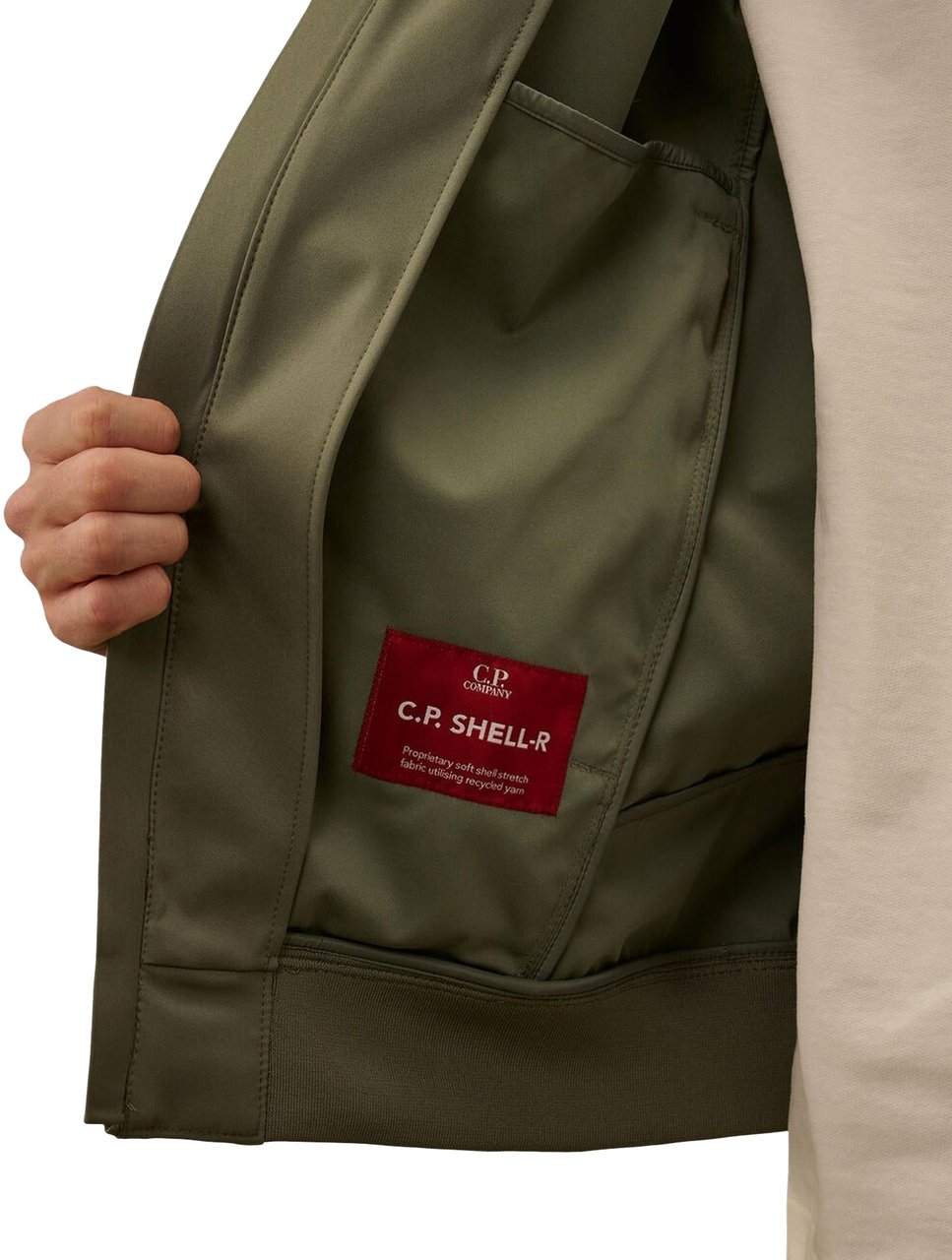 CP Company Heren Hooded Lens Jacket Groen Groen