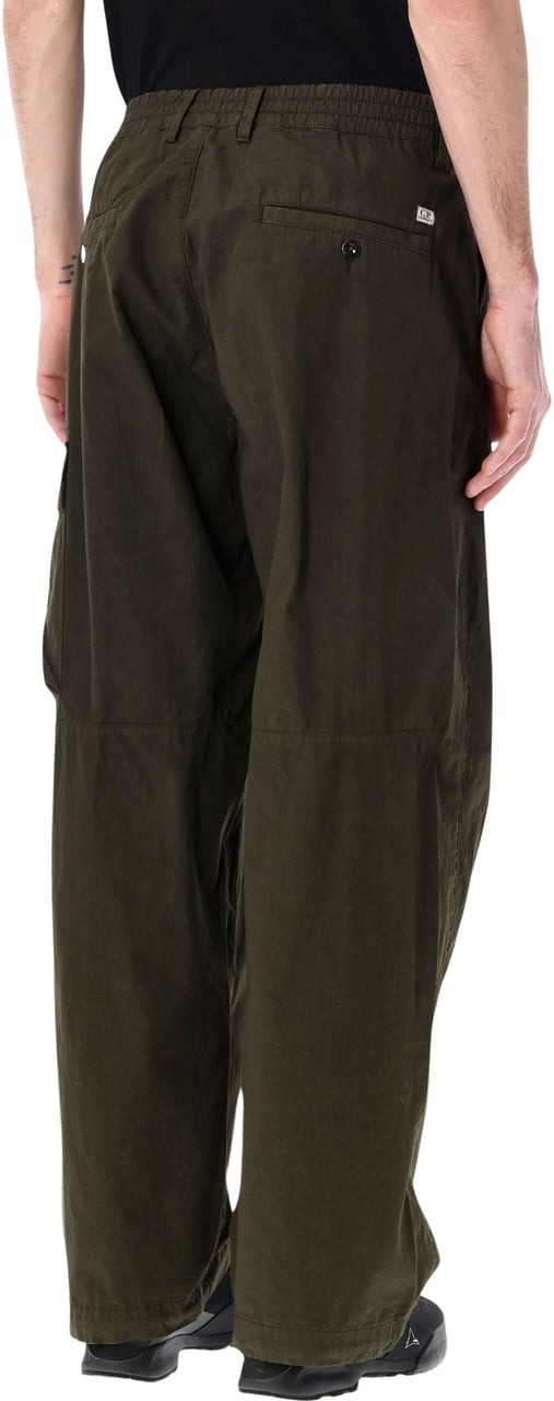 CP Company Pants Cargo Pant In Microreps Dk Olive Donkergroen
