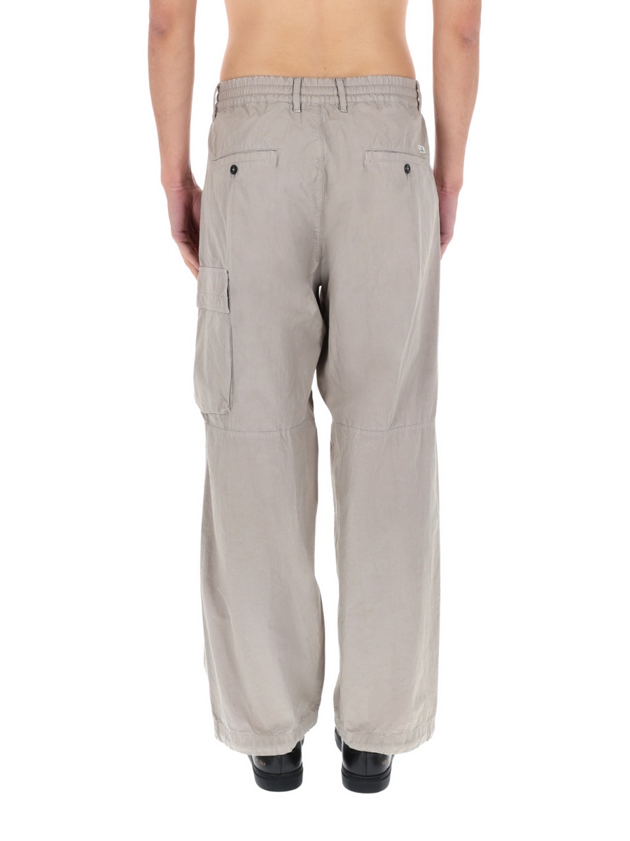 CP Company Cargo Boxy Elastic Waistband Pants Wit