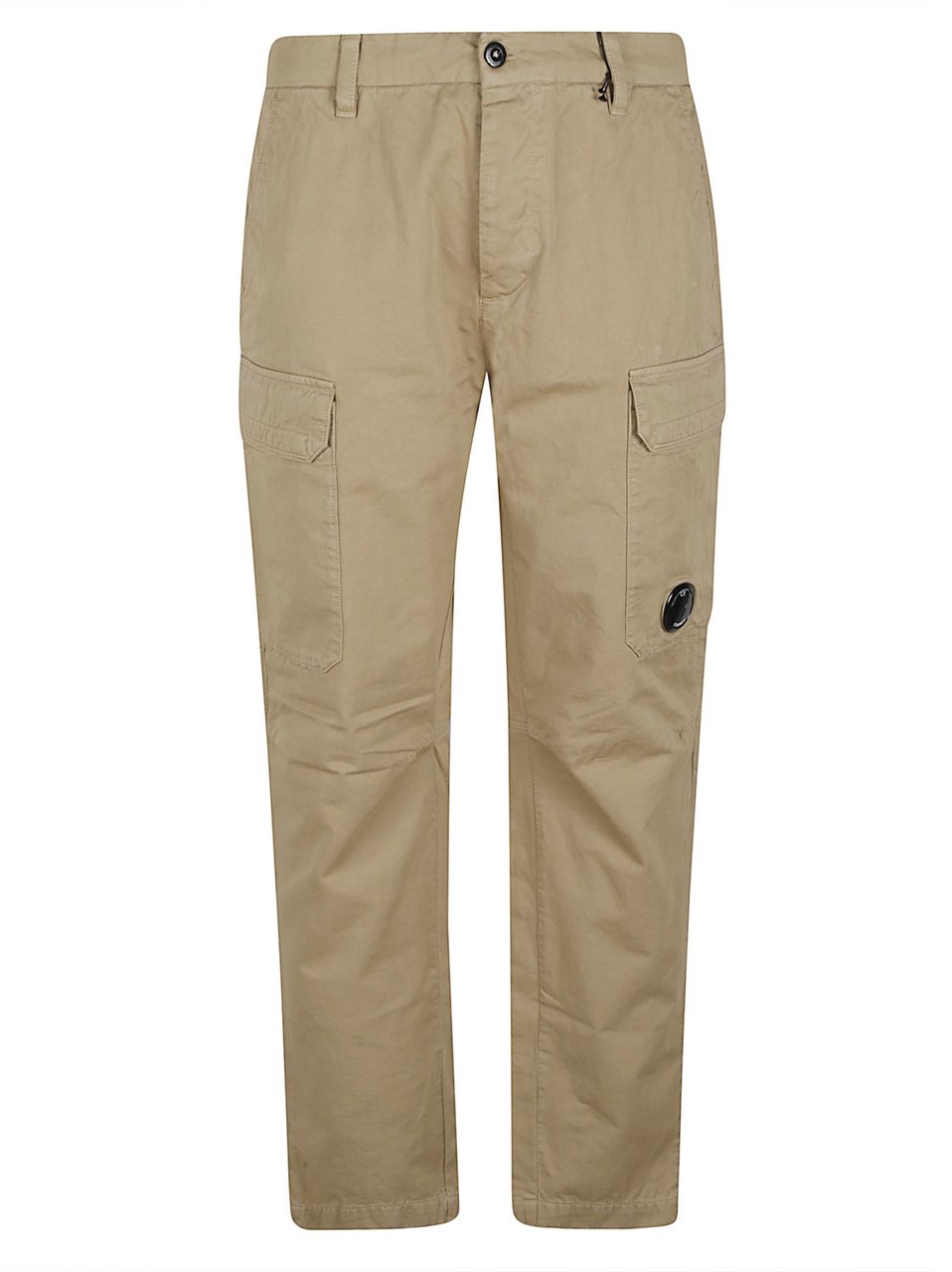 CP Company Straight-Leg Trousers with Cargo Pockets Roze