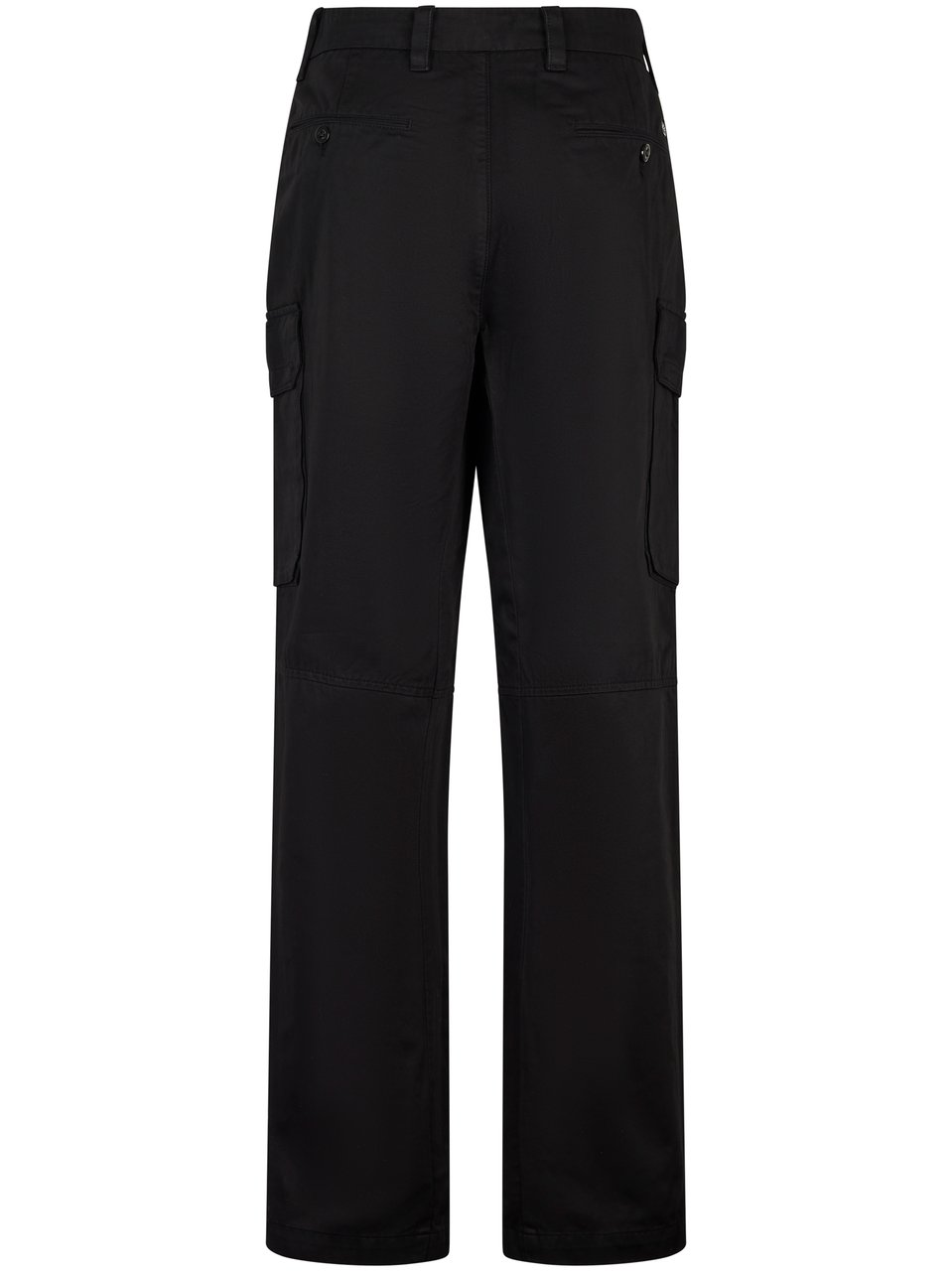 CP Company Loose Cargo Pants in Black Cotton Gabardine Zwart