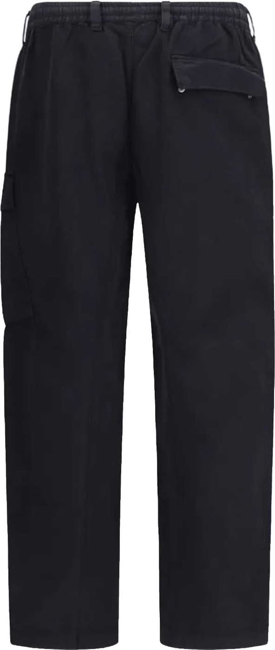 CP Company CARGOBROEK IN ZWART KATOEN/LINNEN Zwart