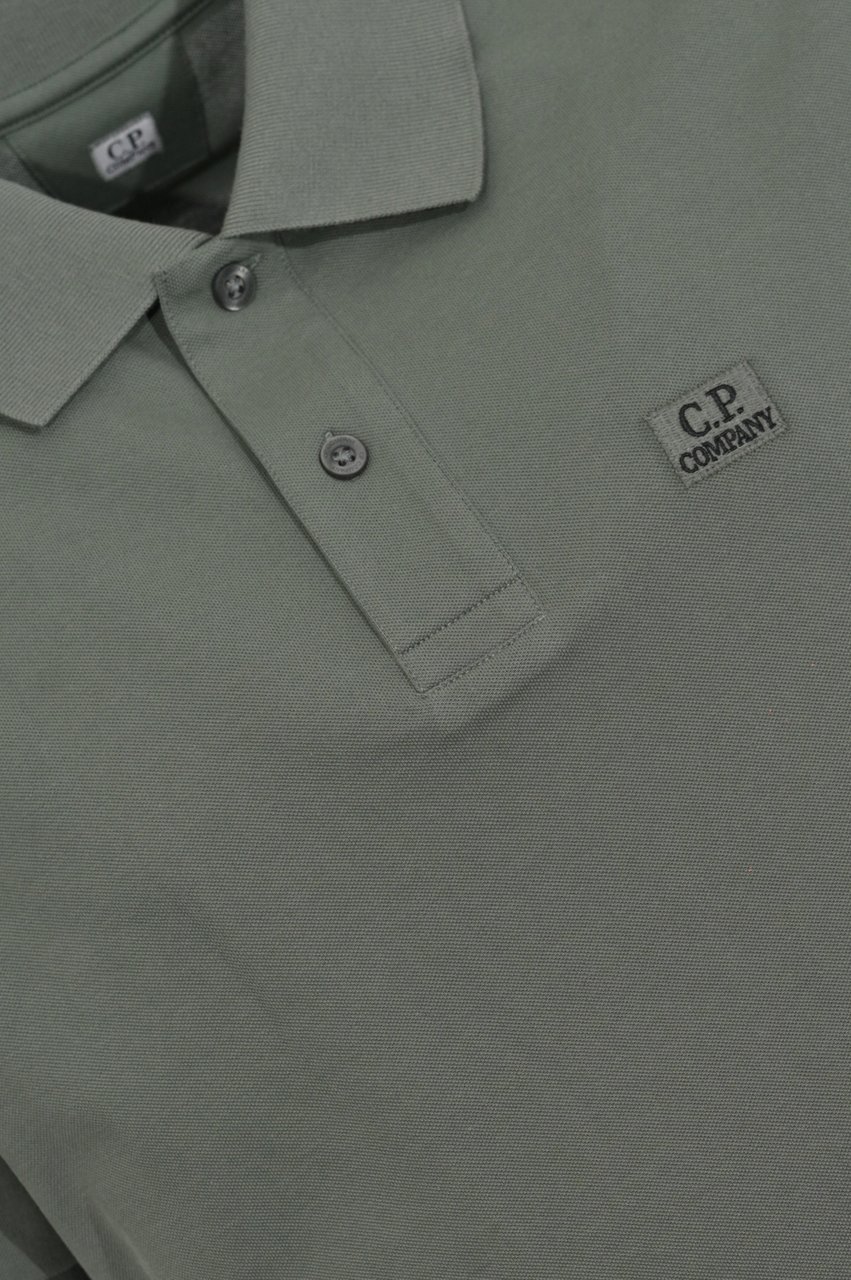 CP Company T-Shirts And Polos Laurel Wreath Donkergroen