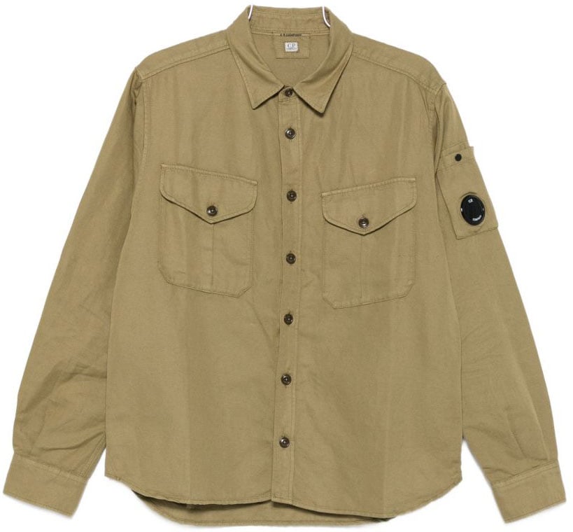 CP Company Shirts Verde Groen