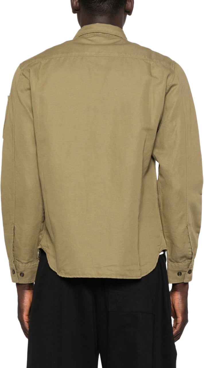 CP Company Shirts Green Donkergroen