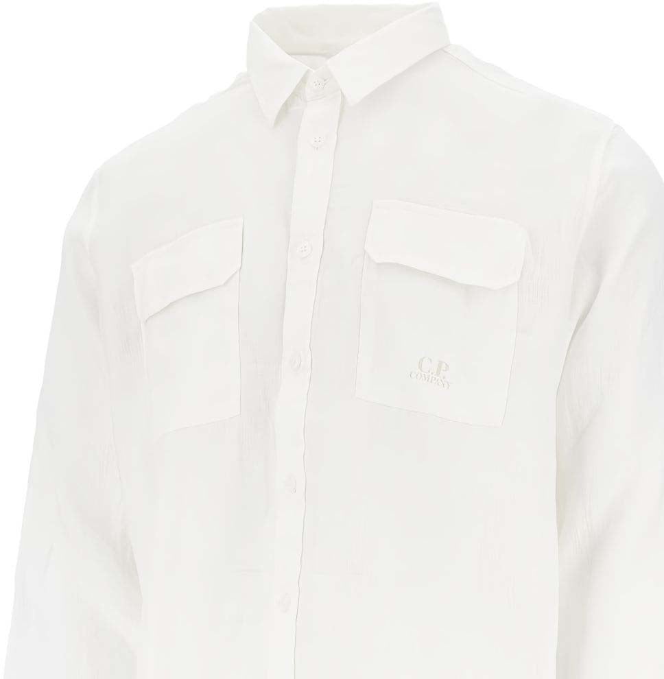 CP Company Shirts White Wit