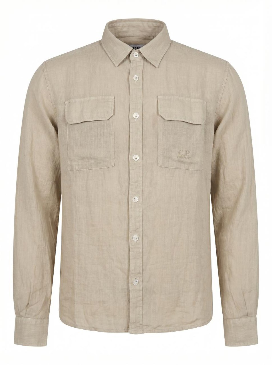 CP Company Shirts Grey Taupe