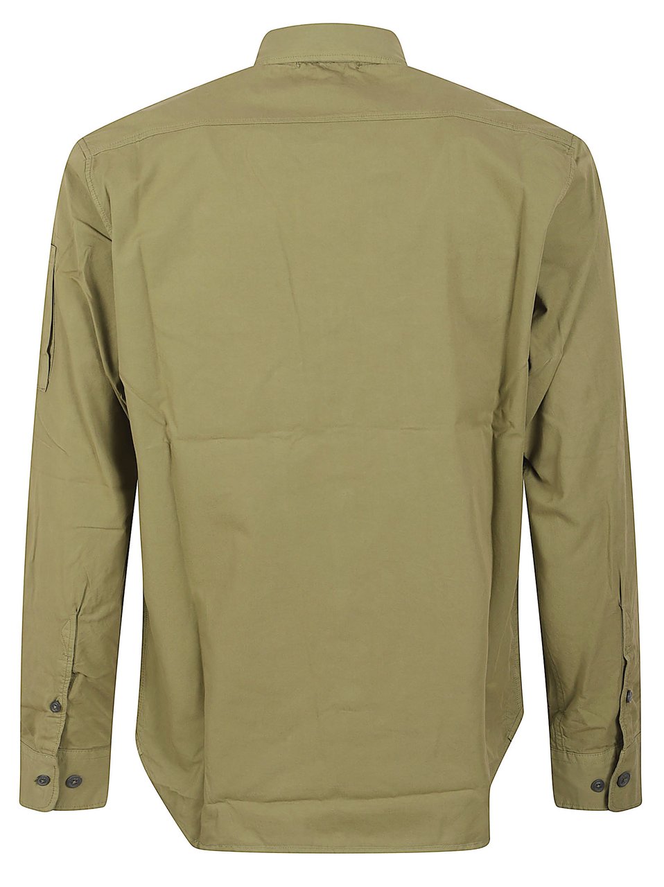 CP Company Structured Utility Shirt with Classic Collar Neutraal
