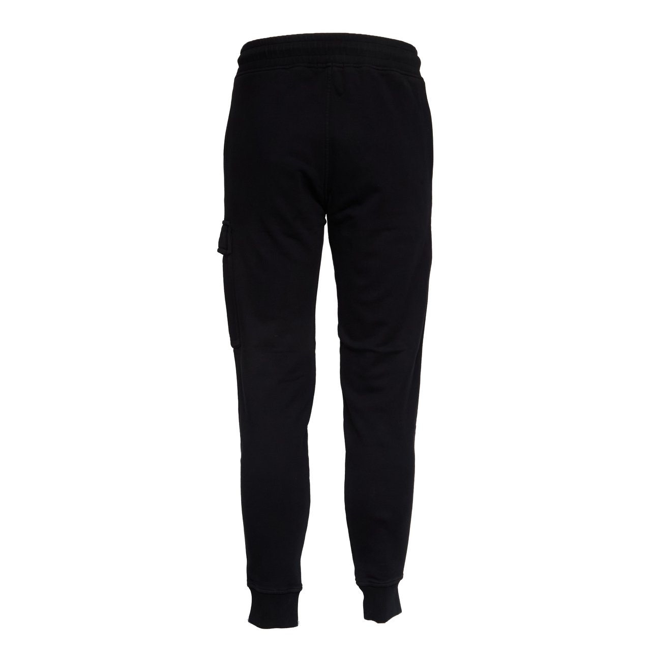 CP Company Cotton Diagonal Fleece Lens Sweatpants Zwart