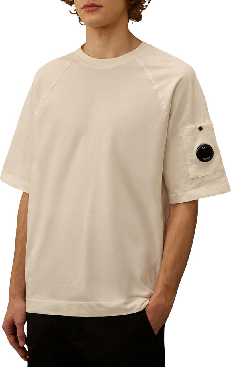 CP Company Heren Sweatshirts - Short Sleeve Wit