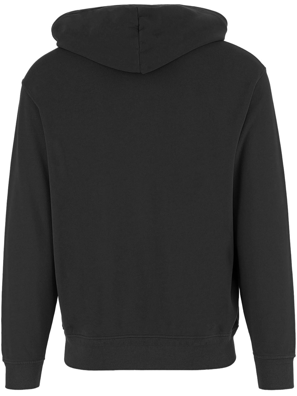 CP Company Minimalist Black Hooded Sweatshirt Zwart