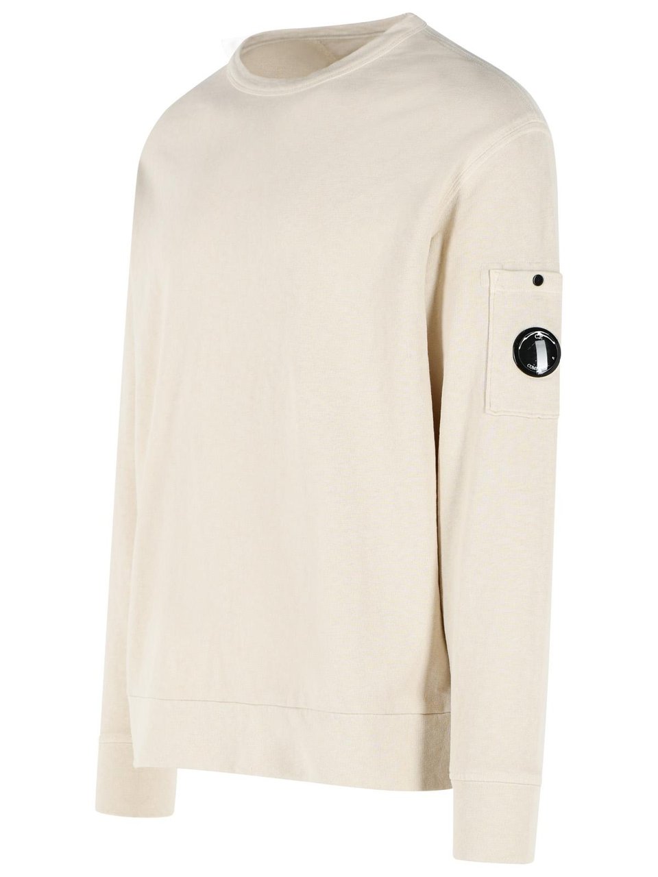 CP Company Beige Cotton Sweatshirt Neutraal