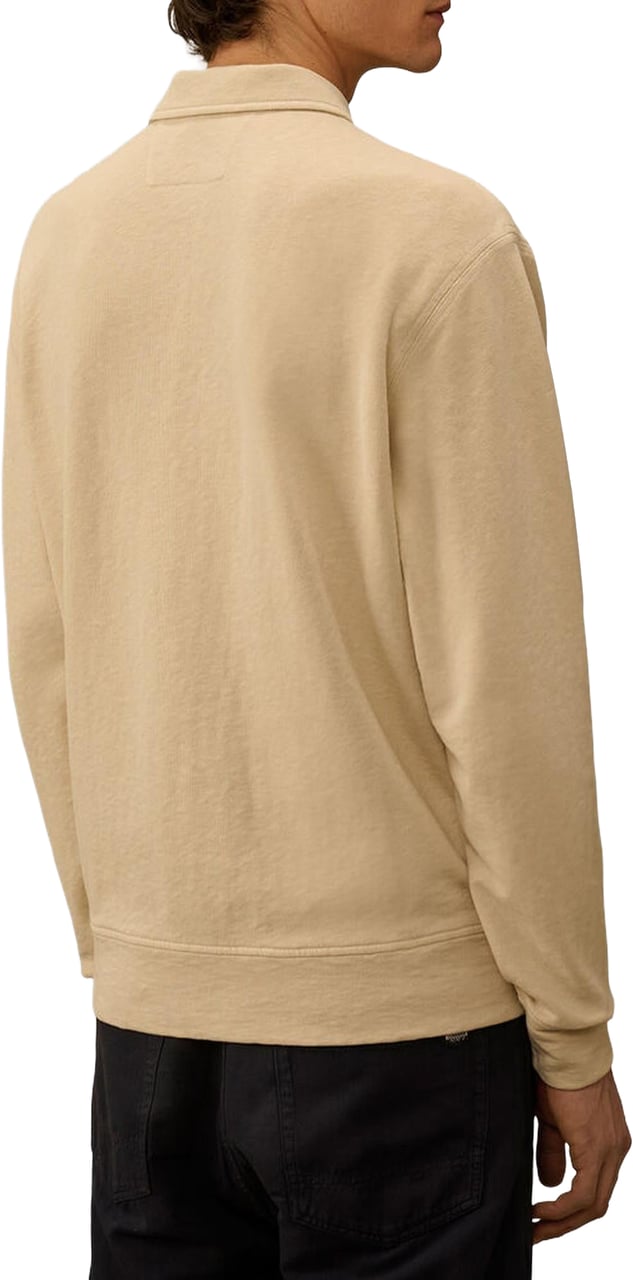 CP Company Heren Sweatshirts - Polo Collar Wit