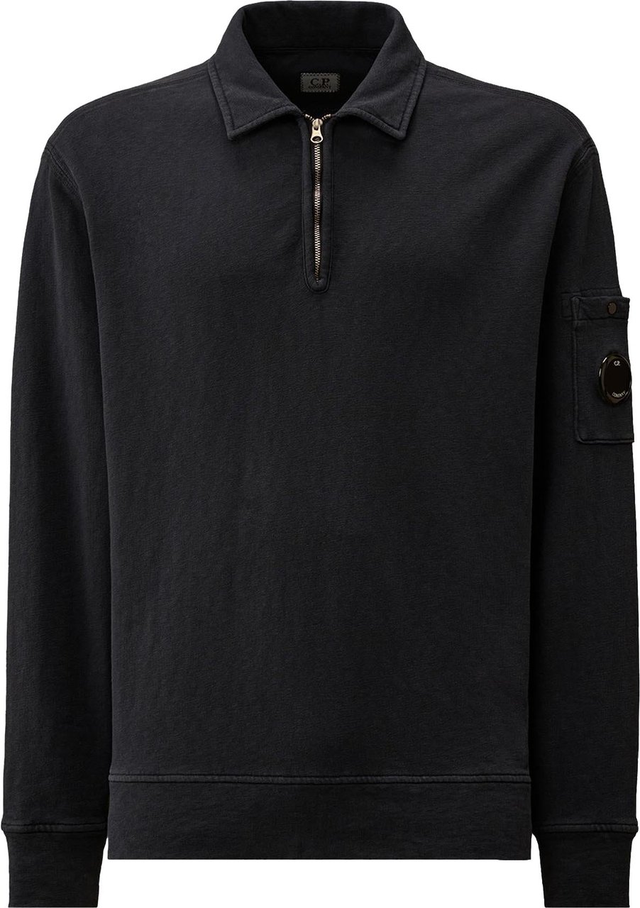 CP Company C.P.Company Heren Sweatshirts - Polo Collar Blauw