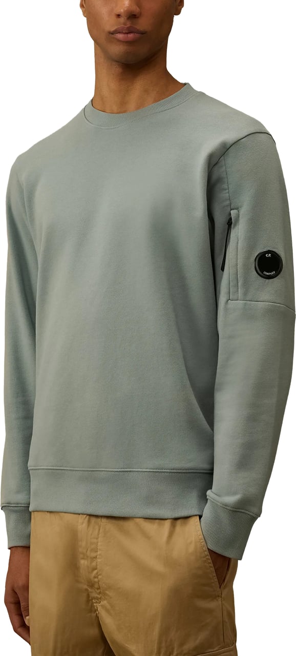 CP Company Sweaters Silver Blue Lichtgrijs