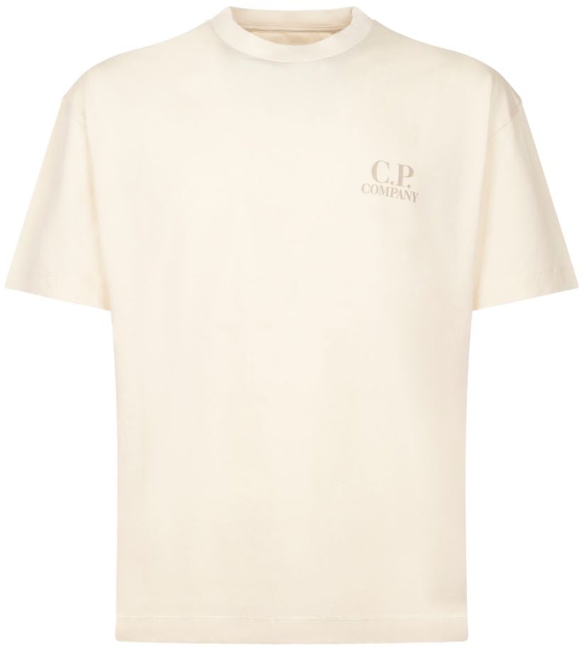 CP Company T-Shirts And Polos Beige Beige
