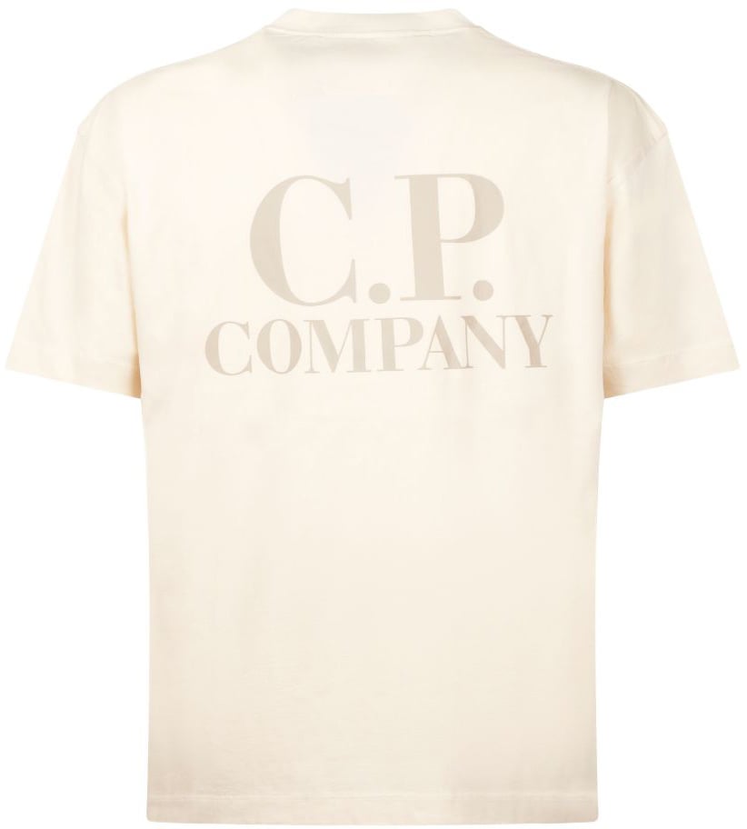 CP Company T-Shirts And Polos Beige Beige